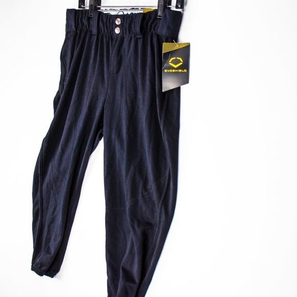 Evoshield Men's Baseball 3/4 Slider Tights L Black Drawstring Elastic Band New - Picture 1 of 14